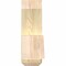 Ekena Millwork Eugene Rough Sawn Timber Gable Bracket, Douglas Fir, 36"W x 16"H x 6"D x 6"F, 11/12 Pitch GBW036X16X0606EUG00RDF - alternate 5